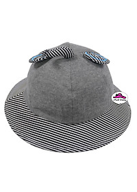 Nón tai bèo cho bé kiểu dáng hình chuột có sừng dễ thương, ngộ nghĩnh, vành rộng chống nắng - Hạnh Dương