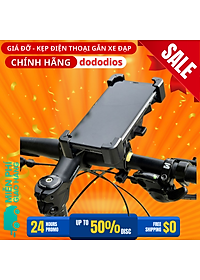 Giá Đỡ Điện Thoại Xoay 360 Độ gắn tay lái xe đạp thể thao - Kẹp Điện Thoại Hàng chính hãng dododios