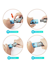 Vòng Lắc Eo Giảm Mỡ Bụng Ống Thép Bọc Mút Xốp - Tùy Chỉnh Độ Nặng - Chính Hãng miDoctor