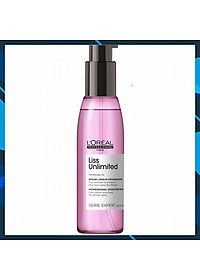 Tinh dầu L’oreal Primrose oil Liss Unlimited chăm sóc tóc duỗi xơ rối chống nhiệt khi sấy 125ml