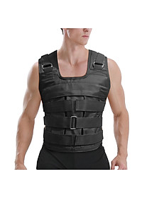 Áo tạ thể lực Oxford 50kg có thể điều chỉnh chuyên dụng tập luyện khi đánh quyền anh