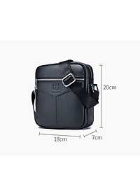 Túi đeo chéo nam 100% da bò thật cao cấp phong cách mới