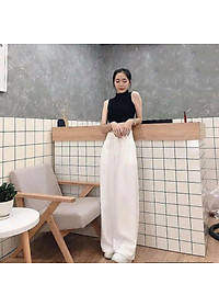 Quần ống rộng_mã1231,quần tây nữ ống rộng