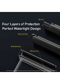 Túi chống nước dùng cho điện thoại Baseus Let''s go Slip Cover Waterproof Bag ( for under 7.2 inch SmartPhone ) - Hàng Chính Hãng