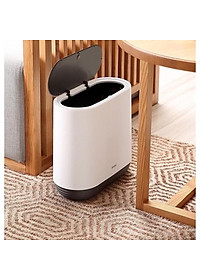 Thùng Rác Thông Minh Nhấn Nắp 10Lít 3 Ngăn Chống Đổ Kín Mùi Cao Cấp - Phóng Cách Hiện Đại - Chất Liệu ABS Cao Cấp Chính Hãng MINIIN