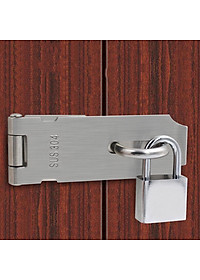 Chốt Khóa Thẳng Inox 304 KUNBE, Bản Lề Cửa Có PAT Khóa Nhiều Kích Thước 3inch/4inch/5inch