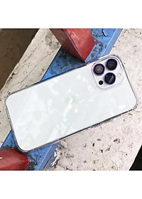 Ốp lưng giảm sốc chống va đập chống ố vàng cho iPhone 15 Pro Max / 15 Pro / 15 Plus / iP 15 hiệu X-level ICE Crystal trang bị đệm khí ẩn bốn góc, Mặt lưng PC chống ố vàng - Hàng nhập khẩu
