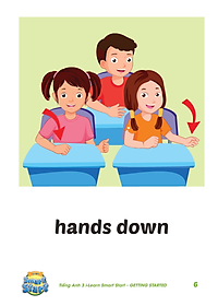 Tiếng Anh 3 i-Learn Smart Start Flashcards (Tranh hình)