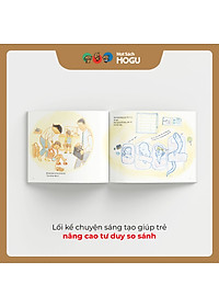 Truyện Ehon bé 3-4-5 tuổi - Một ngày của gia đình ma