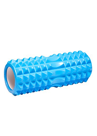 Combo Thảm Tập Yoga 6mm,Con Lăn Massage Ống Lăn Dãn Cơ Foam Roller BLUE- Bóng tập yoga size 65cm Tập Gym, Yoga, Thể Hình (hàng nhập khẩu)