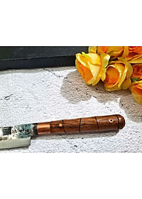 DAO BẾP SASHIMI MẶT HOA VĂN MÃ N4