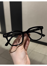 Kính Mắt Vuông Chống Ánh Sáng Xanh Gọng Nhựa Dày