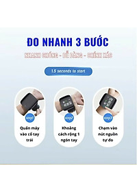 Máy Đo HuyếttÁp CổTay Thông Minh, Màn Hình LED, GiọngNói Tiếng Việt, Bản Sạc Pin Tiện Lợi đèn pha led ốp trần