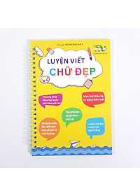 Bộ 3 Vở Luyện Viết Chữ Đẹp Tặng Kèm Bút Tự Xoá - Hành Trang Cho Bé Vào Lớp 1 - Thanh Nga