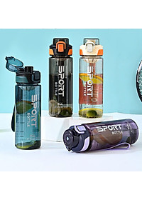 Bình Đựng Nước Thể Thao 650ML Chất Liệu Nhựa PP Nguyên Sinh An Toàn - Hàng Chính Hãng