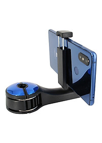 Giá móc treo đa năng kiêm kẹp đỡ điện thoại cài sau ghế ô tô, xe hơi mẫu mới với chốt cài kim loại chắc chắn.