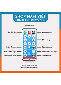 [Năng Lượng Mặt Trời] Dây Led Hạt Gạo Đời Mới Chống Nước, Quấn Cây, Chịu Mưa Nắng Kèm Remote