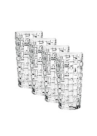 Bộ 4 ly pha lê cao Nachtmann Bossa Nova - Hàng chính hãng Đức