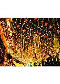 Đèn LED Rèm Treo Ngoài Trời Chống Thấm Nước - Nhiều Kích Cỡ