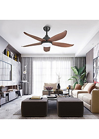 Đèn quạt LED SHIO trang trí nội thất hiện đại 3 chế độ ánh sáng