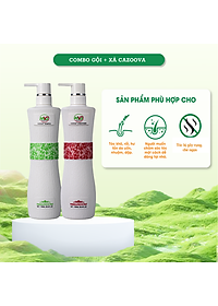 Dầu Gội Cặp Cazoova làm sạch sâu, dưỡng tóc mềm mượt, phục hồi tóc hư tổn 500ml & 780ml