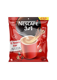 Nơi bán Cà phê hoà tan NESCAFÉ 3IN1 VỊ NGUYÊN BẢN - công thức cải tiến (bịch 46 gói x 16g)