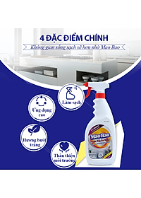 Combo 03 chai Nước Tẩy Đa Năng Mao Bao 600ml