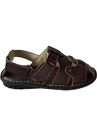 Sandal Nam Bít Mũi BIGGBEN Da Bò Thật SD45
