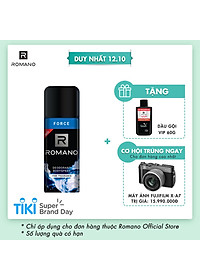 Xịt Khử Mùi Toàn Thân Cho Nam Romano Force (150ml)