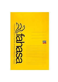 Combo 5 Tập Sinh Viên 4 Ly Ngang 200 Trang ĐL 70g/m2 - FAHASA (Mẫu Màu Giao Ngẫu Nhiên)