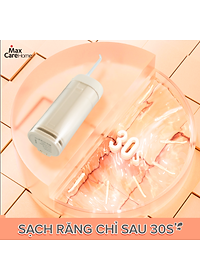 Máy Tăm Nước Cầm Tay Maxcare Travel Size UltraClean Max456PRO - Công Nghệ Độc Quyền Nhật Bản, Phiên Bản Giới Hạn, 200ml