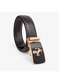 Thắt lưng nam, dây nịt nam da bò Saffiano 3 lớp Bụi Leather L106 - Khóa tự động, nhiều mặt khóa tùy chọn - Bảo hành 12 tháng