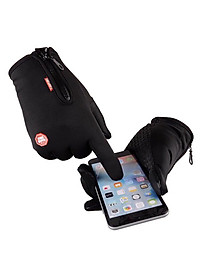 Găng tay giữ ấm, chống nước, có cảm ứng - Bao tay phượt tránh gió đi xe máy unisex nam nữ