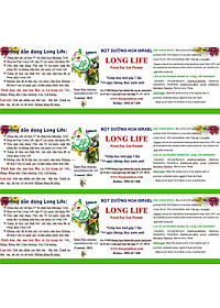BỘT DƯỠNG HOA TƯƠI LÂU LONGLIFE SG ISRAEL DÀNH SHOP HOA BẢO QUẢN HOA CẮM LẴNG TƯƠI LÂU VÀ HẠN CHẾ THAY HOA ĐỊNH KỲ