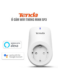 Ổ cắm wifi thông minh Tenda SP3 Điều khiển từ xa - Hàng Chính Hãng