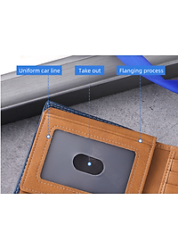 Ví nam 100% da bò thật cao cấp phong cách mới