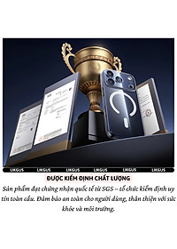 ốp lưng chống sốc sạc từ tính nam châm màng bảo vệ viền camera trong suốt cho iPhone 17 Pro Max / 17 Air / iP 17 Pro / 17 hiệu Likgus Lin Camshield Magnetic N52 - Chống sốc 2m, túi khí ẩn 4 góc, chống va đập, độ trong full HD - Hàng nhập khẩu