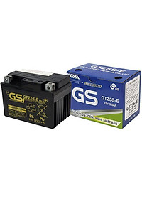Bình Ắc quy khô GS GTZ5S E 3,5Ah Wave RS Rsx Rsv S, Nouvo456, Airblade110, Hayate X-Bike SKY Exciter Luvias Cub