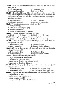 Sách Câu Hỏi Trắc Nghiệm Khách Quan Giáo Dục Công Dân Lớp 11