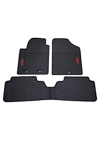 Thảm sàn, lót sàn cao su không mùi Cao cấp dành cho xe Hyundai Grand i10