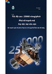 Máy Làm Sữa Hạt Cách Âm, Máy Xay Sữa Hạt BEAR PBJ-B06S2 9 Chức Năng Nấu Xay, Dung Tích 1.5 Lít Công Suất 800 W - Hàng Chính Hãng