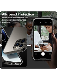 Ốp lưng silicon dẻo cho iPhone 14 / 14 Plus / 14 Pro / 14 Pro Max hiệu Ultra Thin trong suốt mỏng 0.6mm độ trong tuyệt đối chống trầy xước - Hàng nhập khẩu