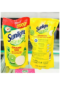 Nước rửa chén Sunlight Chanh 100 Túi 750g