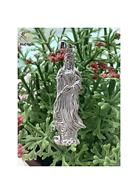 Mặt đeo dây chuyền bạc Ý 925 Huệ Ngân - Phật bà quan âm PP1776