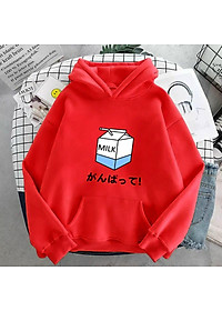 ÁO HOODIE NAM NỮ IN HỘP SỮA (NHIỀU MÀU)