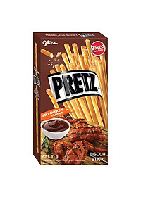 Bánh que nướng giòn 4 vị GLICO Pretz (Combo 5 hộp - 2 Khoai tây 1 BBQ Gà 1 Pizza 1 Bắp)