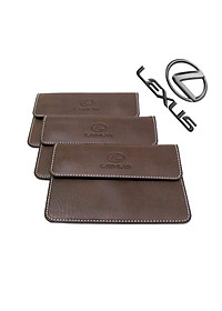 Ví đựng giấy tờ xe in logo dành cho oto