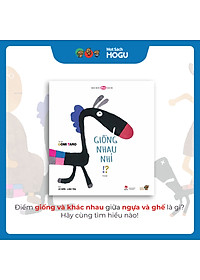 Truyện Ehon bé 3-4-5 tuổi - Giống Nhau Nhỉ!?