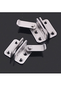 Chốt Khóa Cài Cửa Có Lỗ Cài KUNBE, Chốt Cửa Khóa Gài Cây Gạt, An Toàn Cao Cấp Tiện Dụng