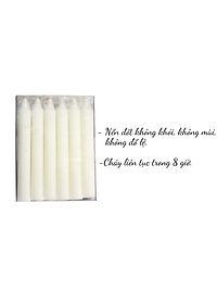 Nến Tapper 18 Cây, Nến Cây, Đèn Cầy, Đến Từ Shop R2D, [Mã - 53], Nguyên Liệu Tự Nhiên, Lành Tính.